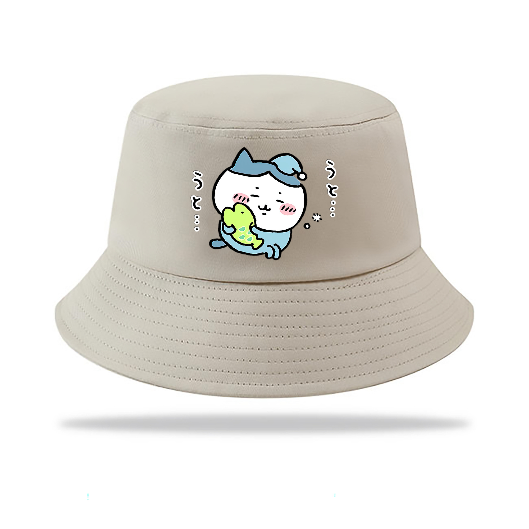 （画像用） ちいかわ ハチワレ Chii-kawa hachiware アウトドア日除けバケットハット